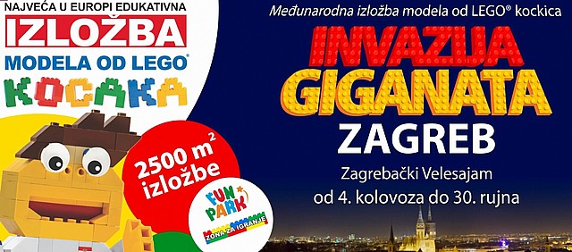 Posjeti Međunarodnu izložbu modela od Lego kocaka sa Star Wars zonom