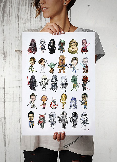Poster karikature