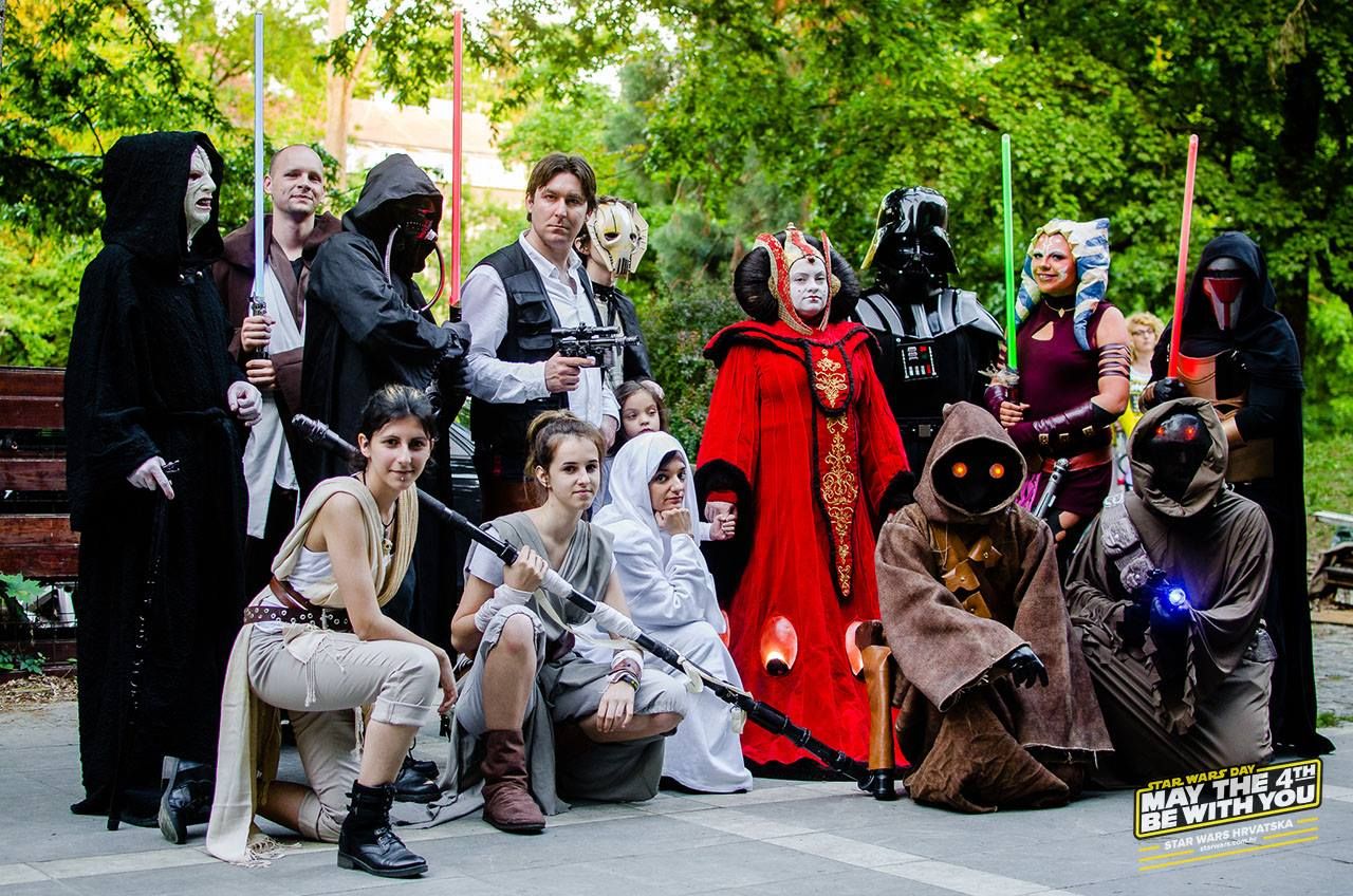 Dođi na cosplay natjecanje na Star Wars dan
